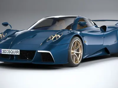 Pagani Huayra Epitome 2024 3D model