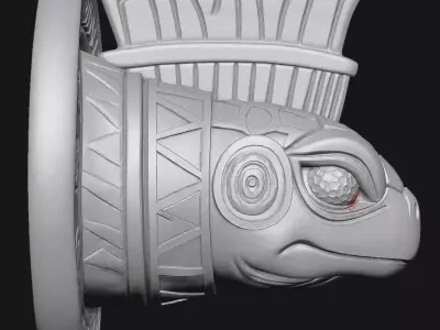 turtle 3D print model