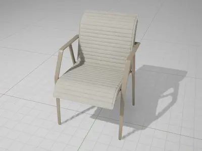 Dedon Toan Nguyen Wa Chair UE4 Low-poly 3D model