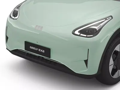 2026 Geely EX2 with Interior 3D model