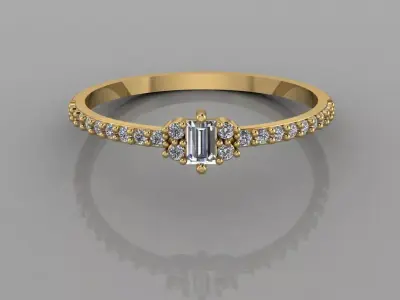 Women Ring 2 3D print model
