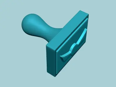 Stamp 84 Flying Snitch - Fondant Decoration Maker Toy 3D print model