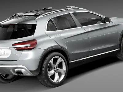 Mercedes-Benz GLA Concept 2013 3D model