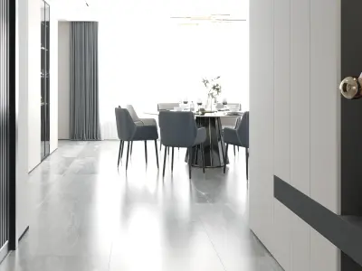 decoration Home Gate Entry villa 3D model