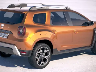 Dacia Duster 2018 3D model