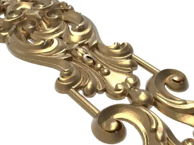  decorative pattern ready for 3D printing 3D model