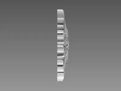 Decor square 02 3D model