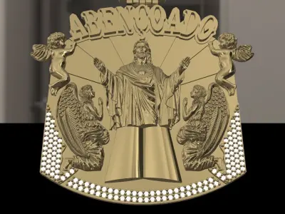 PENDANT ABENcOADO 3D print model