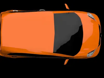 2016 HONDA BRIO RS Low Poly Low-poly 3D model