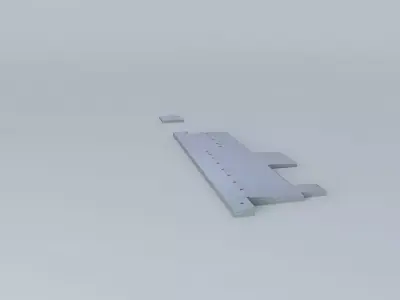 Port of Brisbane Warehouses Free 3D model