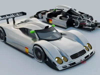 Mercedes-Benz CLR 3D model