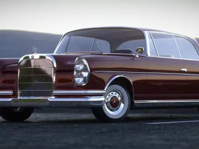 Mercedes 220se w111 3D model