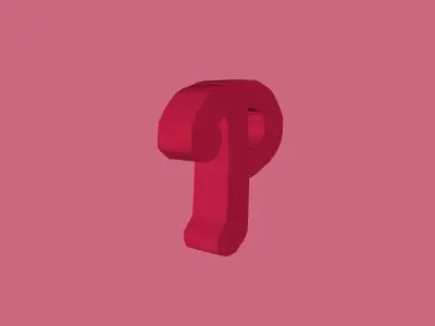 Philadelphia Phillies Team Logo 3D model
