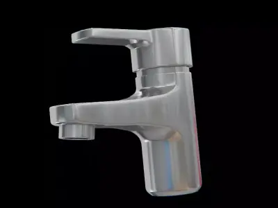 Pillar Tap Low-poly 3D model