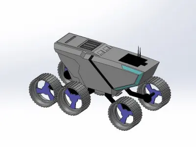 Modern Buggy 3D model