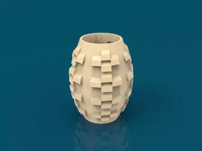 Artistic Lampshade 8 Free 3D print model