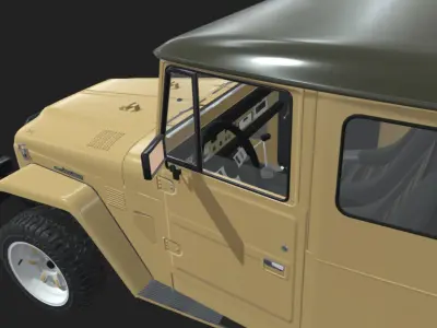 4x4 toyota Bj 3D model