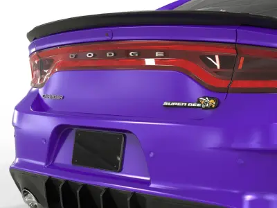 Dodge Charger Super Bee 2023 3D model