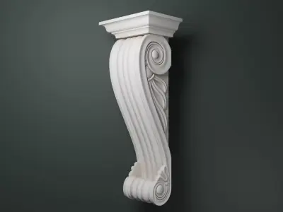 Corbel 002 - Classical 3D model