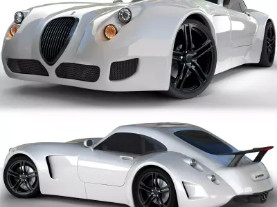 wiesmann gt 3D model