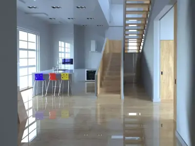 Kitchen  v1 3D model