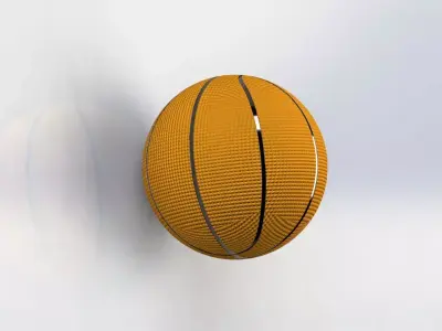 basketball rugby ball 3D model