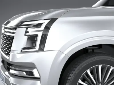 Nissan Patrol 2025 3D model purchase