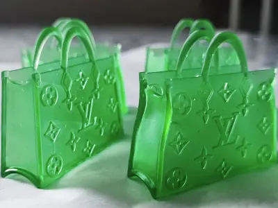 Louis Vuitton bag 3D print model