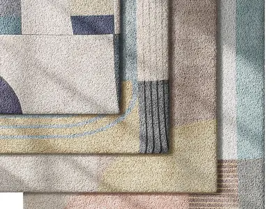 Carpet set 37 3D model