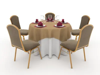 Collection Banquet Table and Chair 04