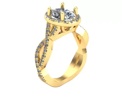 Wrapeed Ring Jewelry 011 Free 3D print model