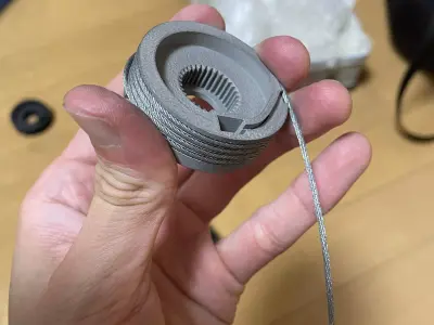 Roller for SAAB 9-3 YS3D Rear Window Regulator  3D print model