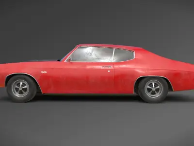 Chevrolet Chevelle SS 1970 3D model