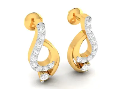 Women Earring 3D print model