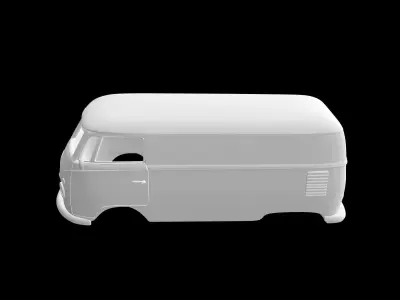 Volkswagen T1 Van 3D print model