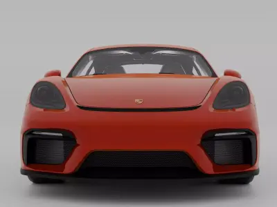 Porsche Cayman GT4 3D model