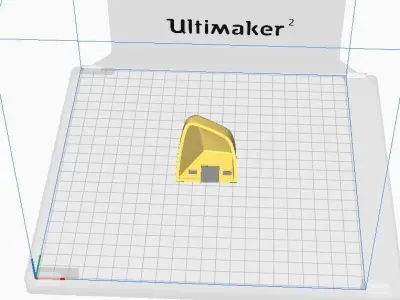 Porsche cayanne car door handle part 3D print model