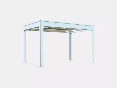 EKEDALEN extendable table Low-poly 3D model