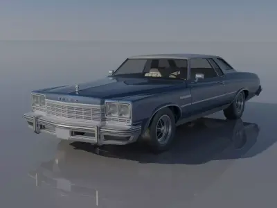 Buick Lesabre 1975   3D print model