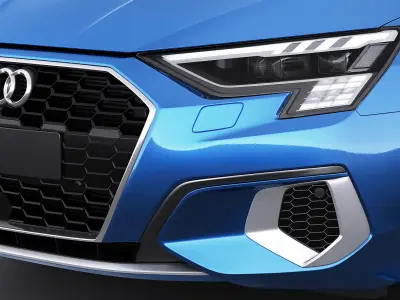 Audi A3 Sportback 2021 3D model