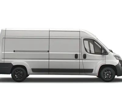 Vauxhall Movano Van L3H2 2022 3D model