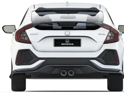 Honda Civic Hatchback 2017 3D model