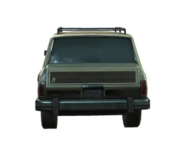 Wagoneer Low-poly 3D model