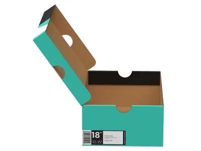 Nike Shoe Box PBR 10 Low-poly 3D model