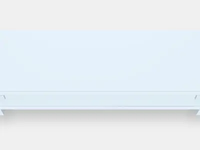 LACK TV bench Low-poly 3D model