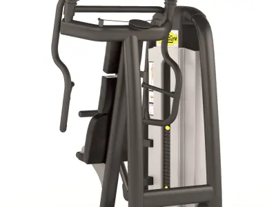 TechnoGym Chest Exercise Machine 3D model