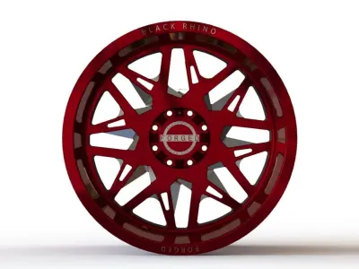 Cast rim BLACK RHINO - TWISTER 3D model