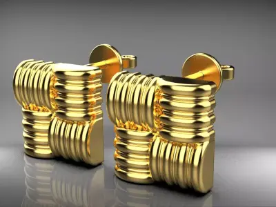 earrings  3D print model