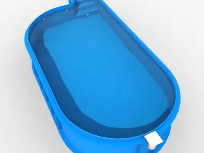 Oval Laguna 3D model