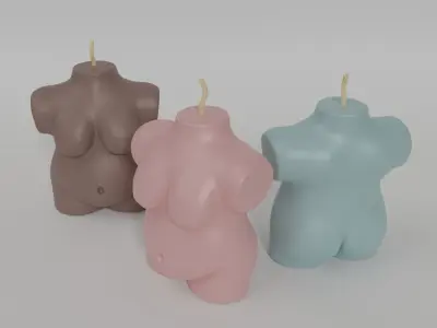 Woman sculpt 3D print model